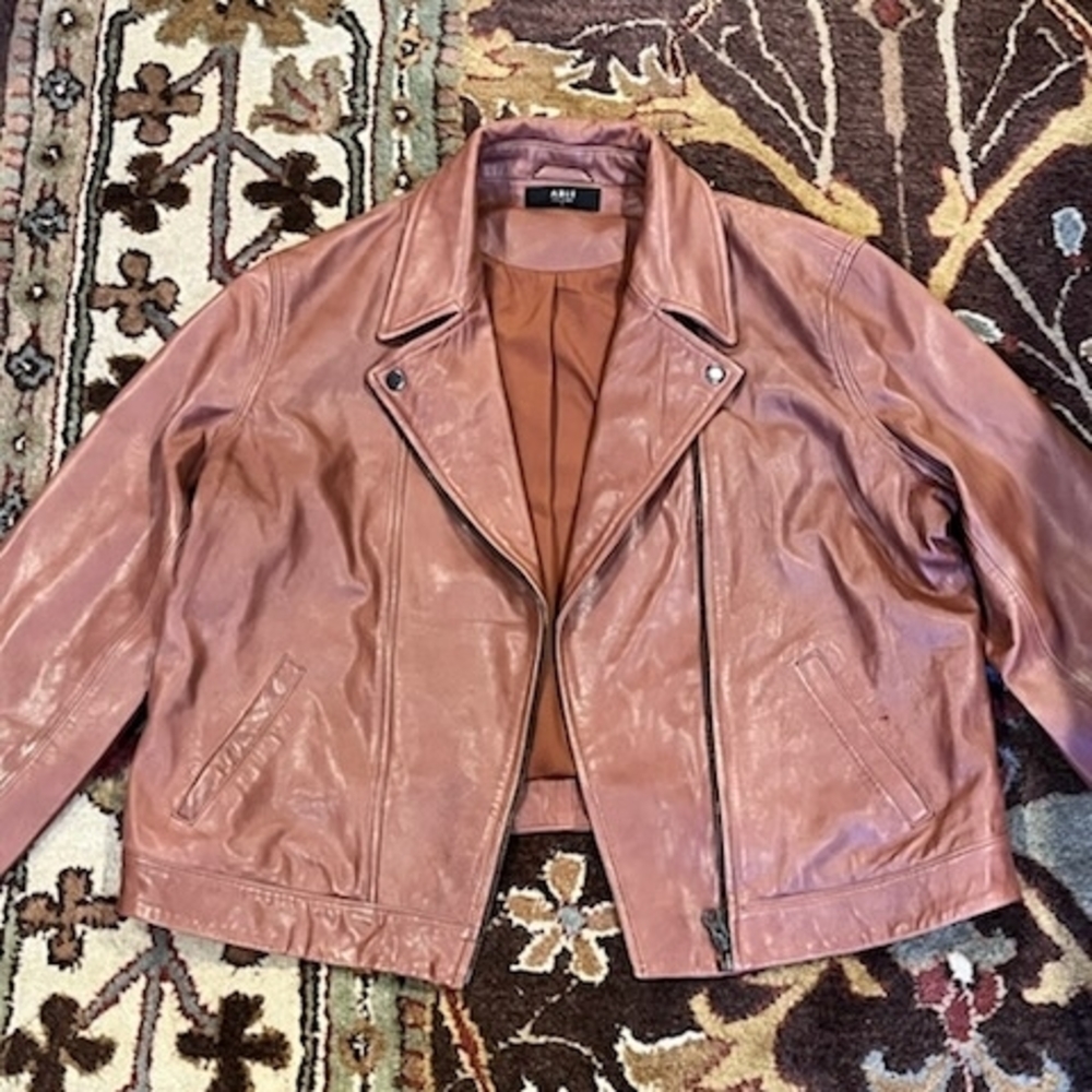 Able Women's Tan Leather Jacket
